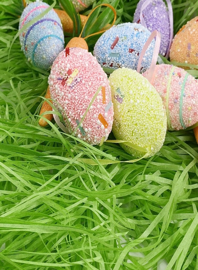 Cleacloud 1/2 LB Easter Grass Basket Filler Recyclable Paper Shred for Easter Basket Filler Creative Eggs Decor Gift Wrap Crinkle & Filler Paper - Image 5